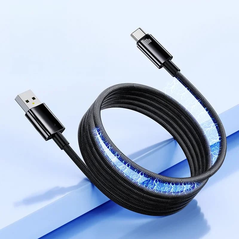 Magnetisk USB-C hurtigladekabel 100W