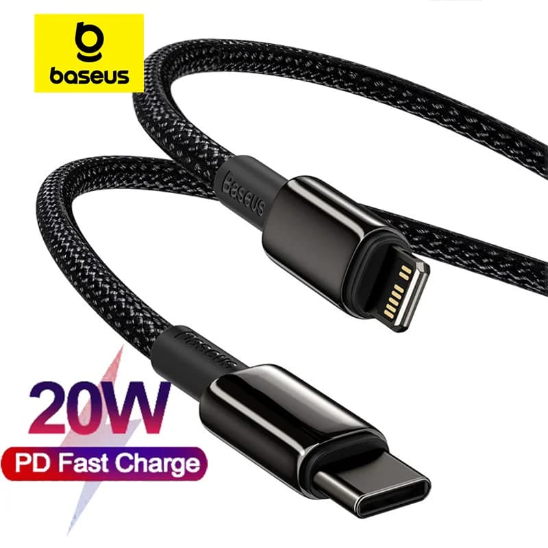 20W USB-C PD hurtigladningskabel for iPhone