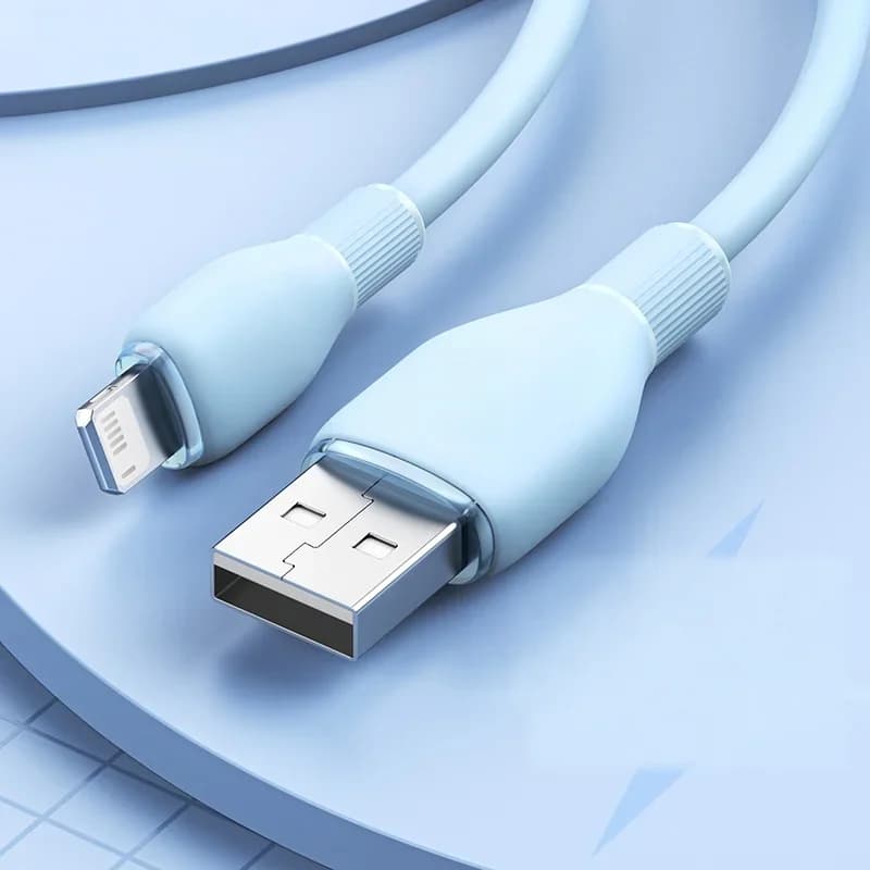 TPE 2,4A hurtiglade USB-kabel for iPhone og iPad