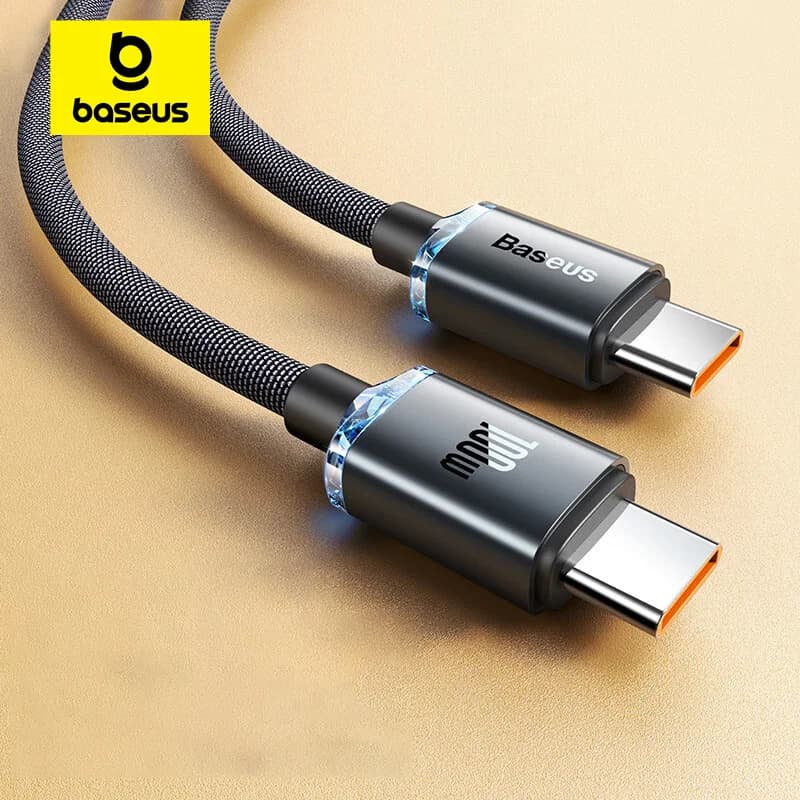 100W PD USB-C til USB-C Hurtigladekabel